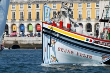 croisière sur le Tage à Lisbonne